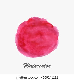 Watercolor brush painted background
