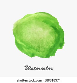 Watercolor brush painted background