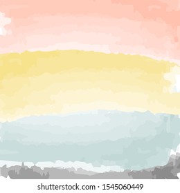 Watercolor Brush Stoke Textural Background