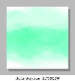 watercolor brush stroke on paper.vector ink spot.hand drawn illustration.Sky background Clouds painted with watercolor.