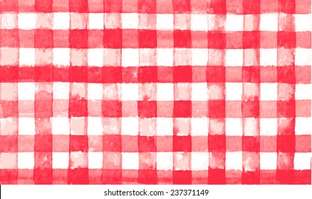 watercolor checkered pattern