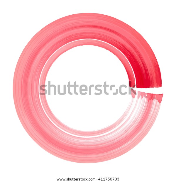 Download Watercolor Circle Vector Illustration Stock Vector (Royalty Free) 411750703