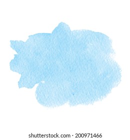 watercolor cloud