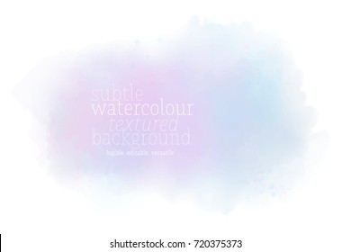 watercolor cloud background