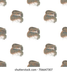 Watercolor cloud smear seamless pattern for background.