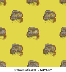 Watercolor cloud smear seamless pattern for background.