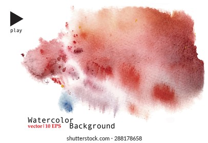 Watercolor  clouds. Abstract texture for your print and web design.