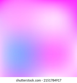 Watercolor Cold Barbie Vibrant Trendy Gradient Mesh. Liquid Pink Lavender Color Gradient Background. Pastel Bright Purple Blurred Texture. Violet Light Dark Smooth Multicolor Blurry Wallpaper.