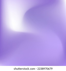 Watercolor Color White Liquid Gradient Backdrop. Fluid Spotlight Paint Purple Blurred Texture. Violet Curve Trendy Vibrant Background. Lavender Pastel Dynamic Fashion Cold Swirl Gradient Mesh.