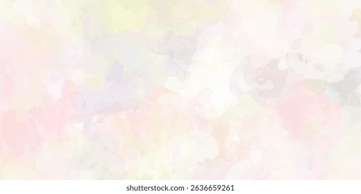 Watercolor Colorful Brush stroked painted Abstract background	