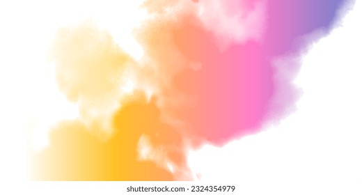 Watercolor Colorful Japanese Pattern Background