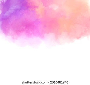 Watercolor colorful vector splash template, grunge design art bright background. Vivid colour aqua liquid abstract paper texture  wallpaper, label, card, cover