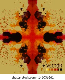 watercolor cross