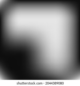 Watercolor Dark Empty Liquid Smooth Surface. Aluminium Monochrome Metallic Empty Gradient Mesh. Silver Trendy Vector Smooth Gradient Background. Black Digital Grey Minimal Blurry Background.
