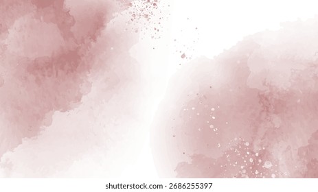 Acuarela de fondo abstracto rojo oscuro pintura digital