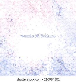 Watercolor decorative texture for your design