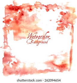 Watercolor Design Element for the Realization of your Best Ideas.