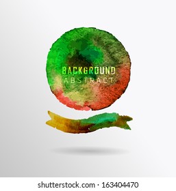  watercolor design elements,  watercolor design elements, background, label, ribbon