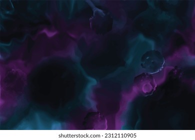 Watercolor Digital ink background texture
