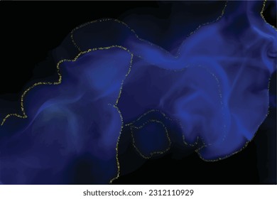 Color de agua Textura de fondo de tinta digital