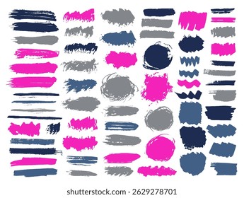 Watercolor dirt daub mega set. Isolated inkblot streak vintage elements. Spill splash web banner imprint pack. Brush stroke oil stains design.