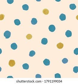 Watercolor dot pattern geometric material
