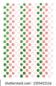 watercolor  dot pettern 
