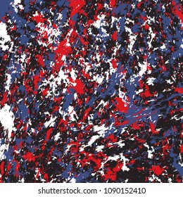 Watercolor Dots Background. Dot Pattern with hand painted brush strokes. Abstract colorful line background. Color splash. Vector illustration.