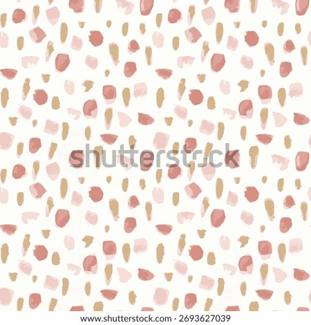 Watercolor dots pattern on navy blue background