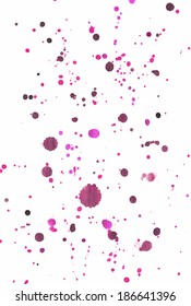 Watercolor Drops Background