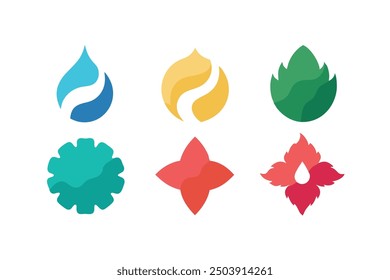 Watercolor Effect logo creation for elegant and colorful brand imagery