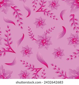 Aquarell elegante Nahtlose florale Muster für Hintergrund-Textiltapete Stoff Design usw