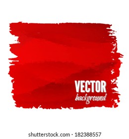 Watercolor elements for design. Vector illustration 