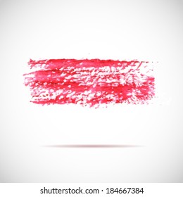 Watercolor elements for design. Vector illustration