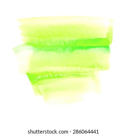 Watercolor elements for design. Vector illustration
