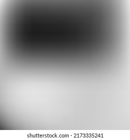 Acuarela Vacía el fondo del degradado suave oscuro. Papel de escritorio negro de aluminio plateado mínimo. Vector Digital Textura Borrosa Blanca Líquida. Malla de degradado metálico-monocromo de fondo.