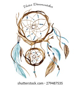 Watercolor Dreamcatcher Images, Stock Photos & Vectors | Shutterstock