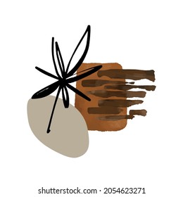 Watercolor fine art abstract texture set. Hand painted  artistic background. Ink brush doodle texture.