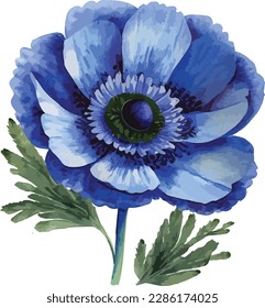 Watercolor floral arrangements with beautiful flowers, Watercolor vintage floral bouquet
