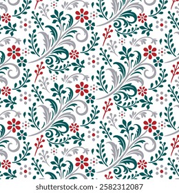 watercolor floral pattern with soft botanical textures for stylish fabric wallpaper and fashion prints
