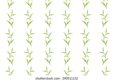 Watercolor floral pattern. Vector illustration. Seamless hand drawn pattern. Can be used for wallpaper, background.
