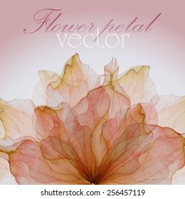Watercolor floral round patterns. Vectorized watercolor drawing.  