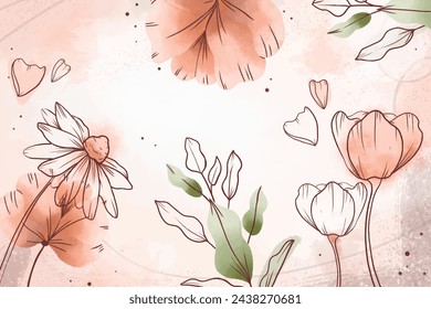 Watercolor flower peon white, pink. Hand drow painting. Watercolor peonies set, isolated on white background