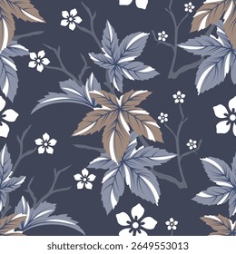 Aquarell Blume nahtlose Muster. Hell buntes Design für Stoff, Tapete, Geschenkpapier, etc.
