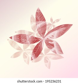 watercolor flower vector ,Eps 10