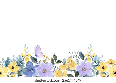 Watercolor flower for wedding, birthday, card, background, invitation, wallpaper, sticker, decoration etc.