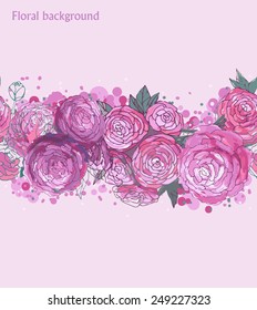 watercolor flowers