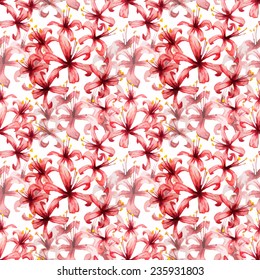 watercolor, flowers, pattern