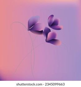 Watercolor flowers template invitation  illustrations Flowers background illustration art watercolor print art Vector