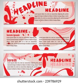 Watercolor Flyer Template - Vector Illustration, Graphic Design, Editable For Your Design   
